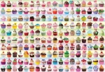 EUROGRAPHICS Puzzle Barevné dortíky (Cupcakes)