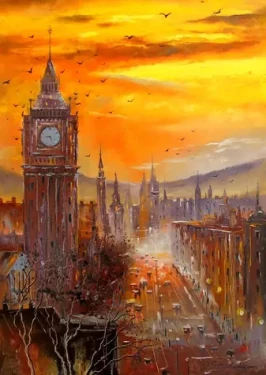 ENJOY Puzzle Večerní Londýn