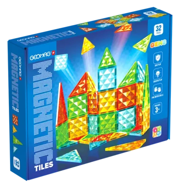 GEOMAG Magnetická stavebnice Magnetic Tiles