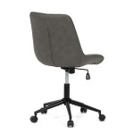 Pracovní židle, výškově nastavitelná, šedá látka, KA-V3120 GREY3