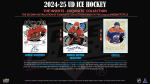 Hokejové Karty NHL 2024-25 Upper Deck Ice Hockey Hobby Box