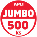 APLI nanuková dřívka, Jumbo pack, 500 ks, 114 x 10 mm, mix barev