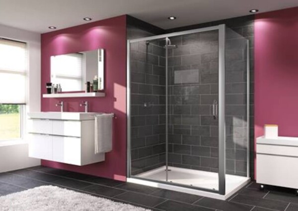 HUPPE - Sprchové dveře 100x80 cm Hüppe Next SIKONEXTD2100STE80 SIKONEXTD2100STE80