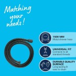 GROHE - Hadice Sprchová hadice VitalioFlex Metal Long-Life 1,5 m, černá 27502KS1