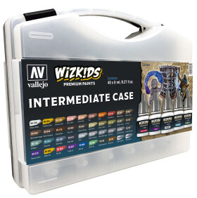 Vallejo Wizkids Premium Set 80261 Intermediate Case 40x8 ml