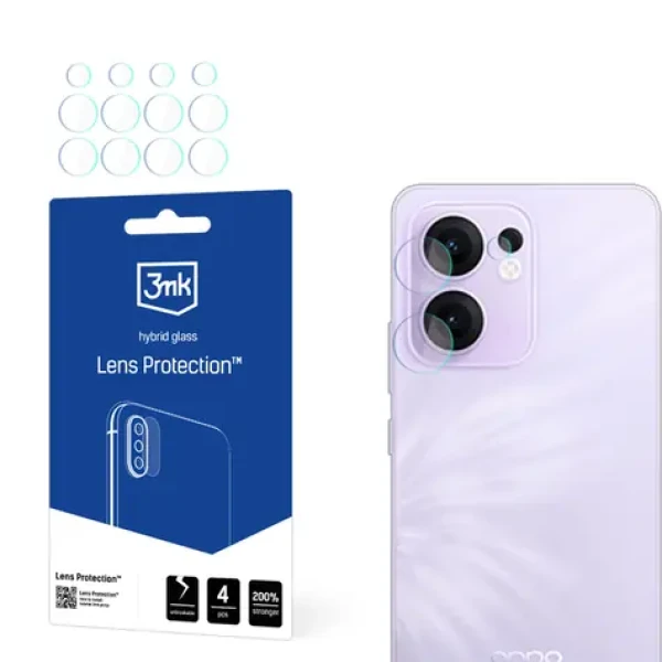 3mk Lens Protection pro Oppo Reno 13F 4G / Ochranné sklo na kameru / Hybridní sklo