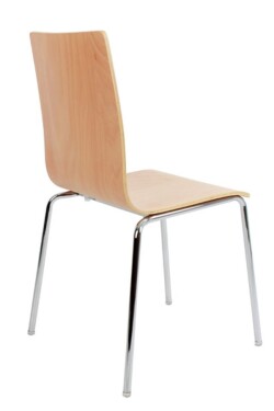 Jídelní židle DOMINIKA buk (stohovatelná)