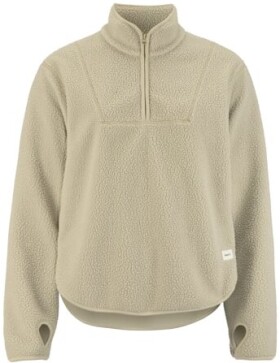 Běžecká mikina CRAFT Join Pile Fleece HZ - béžová Velikost textilu: L