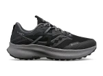 Saucony RIDE 15 TR GTX black/charcoal - Saucony Ride 15 TR GTX dámské běžecké boty Black/Charcoal EU 40.5
