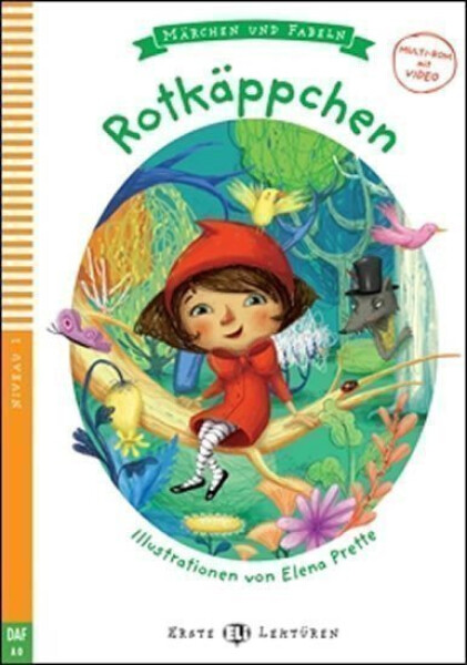 Erste ELI Lektüren 1/A0: Rotkäppchen+ Downloadable Multimedia - Elena Prette