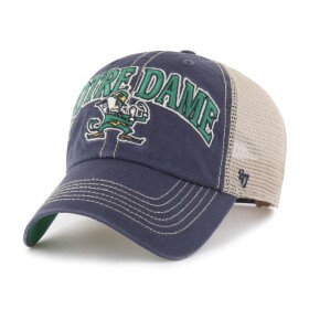 47 Brand Pánská kšiltovka Notre Dame Fighting Irish NCAA Vintage Tuscaloosa Clean Up Trucker