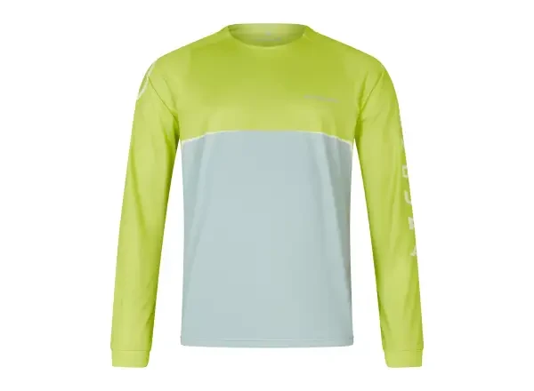 Endura Singletrack Core Printed Tee pánský dres dlouhý rukáv Lime Green vel. XL