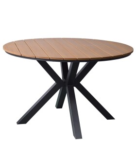 Rojaplast GIVERNY hliníkový stůl ø120 cm