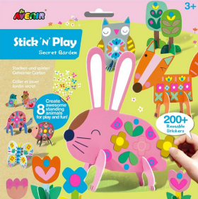 Hraj si nalepuj Tajemná zahrada