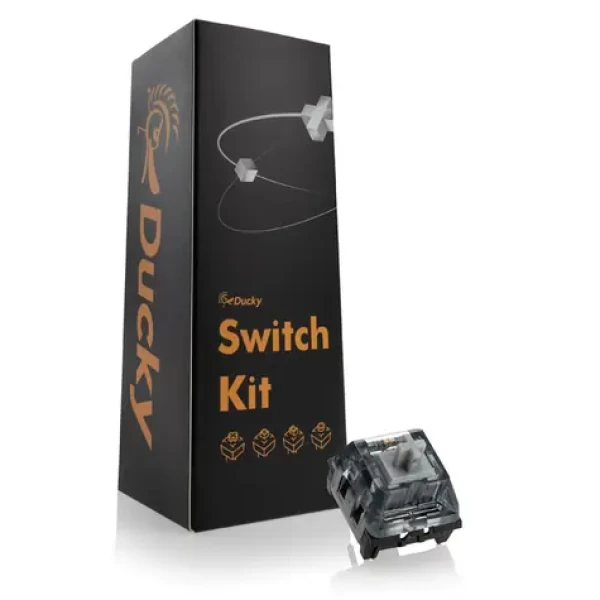 Ducky Kailh Super V2 Speed Silver Switches / mechanické / 3-Pin / lineární / MX-Stem / 38g / stříbrná / 110 kláves (DSK110-PPA2)