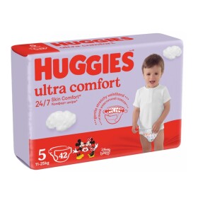 Huggies Ultra Comfort Jumbo 5, 11-25 kg, 42 ks