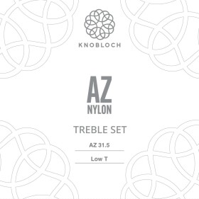 Knobloch AZ Nylon Treble Set Low Tension 31.5