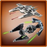 Star Wars™ 75348 Mandalorianská stíhačka třídy Fang proti TIE Interceptoru