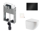 Závěsný WC set k zazdění SAT SIKOTZTOR67BL SIKOTZTOR67BL