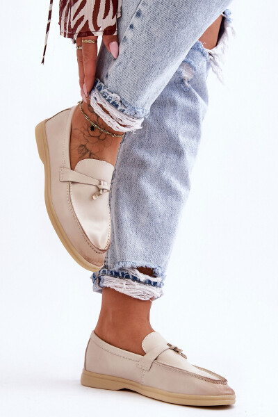 Dámské Klasické Mokasíny Bežové Cortez 41