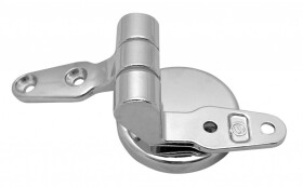 AQUALINE - Kovové panty pro WC sedátko MDF/dřevo ND1705-01