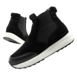 Scholl Beverly Bootie dámské kotníkové boty kožené černé dámské 35