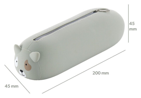 Penál se zipem Cute Friends, Pes