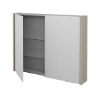 Dřevojas - Dvoudveřová galerka ENZO GA2OE 100 - M05 Béžová mat 148140