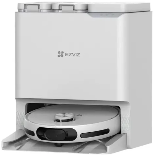 EZVIZ RS20 Pro bílá / Robotický vysavač + mop / 7200 Pa / 5200mAh / WiFi / EPA E11 / odpadní nádoba 5L (CS-RS20-PRO-PGA2)