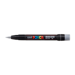 Uni POSCA PCF-350 štětcový hrot stříbrná