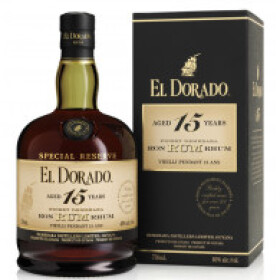 El Dorado Finest Demerara SPECIAL RESERVE Rum 15y 43% 0,7 l (tuba)