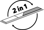 DEANTE - Lineární odtok, podlahový, 90 cm - Reverzibilní KOS_009D