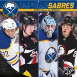 JF Turner Kalendář Buffalo Sabres NHL 2027 Wall Calendar