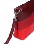 Prošívaná crossbody kabelka VUCH Coalie Striped Red, červená