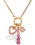 ELENYS Blush – pozlacený náhrdelník 18K žluté zlato Délka náhrdelníku: 40+5 cm / max. 45 cm