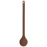 Orion Vařečka silikonová kulatá hnědá 28 cm