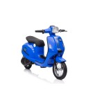 Mamido Dětský elektrický skútr Retro 23 modrý