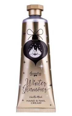 Krém na ruce a nehty Winter Glamour zlatá Vanilka a pižmo 60ml