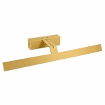Koupelnové nástěnné LED svítidlo SWE008-1W 58cm BRUSH GOLD OSW-20107
