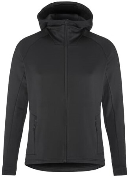 Běžecká mikina CRAFT ADV Explore Power Fleece Hood - černá Velikost textilu: L