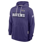 Nike Mikina Baltimore Ravens NFL Standard Issue Replay Officials Alternate Dri-FIT Hoodie Velikost: 4XL