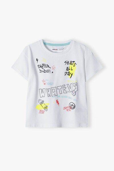 Tričko chlapecké s krátkým rukávem, Minoti, 13tee 17, Kluk - 80/86 | 12-18m