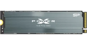 Silicon Power US75 Heatsink 2TB / M.2 NVMe 2280 / PCIe Gen4 / čtení: 7000MBps / zápis: 6500MBps (SP02KGBP44US75S5)