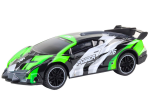Mamido Sportovní RC auto 1:10 25 km/h se světly zelené