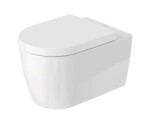 DURAVIT - ME by Starck Závěsné WC, Rimless, DuraShield, bílá 252909AA00