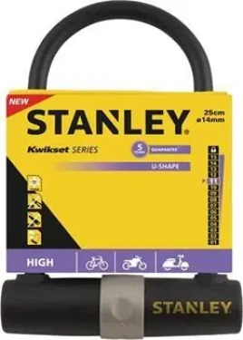 Stanley Zámek na kolo U-Shape / Zámek na kolo / U-profil / klíč (S755-201)