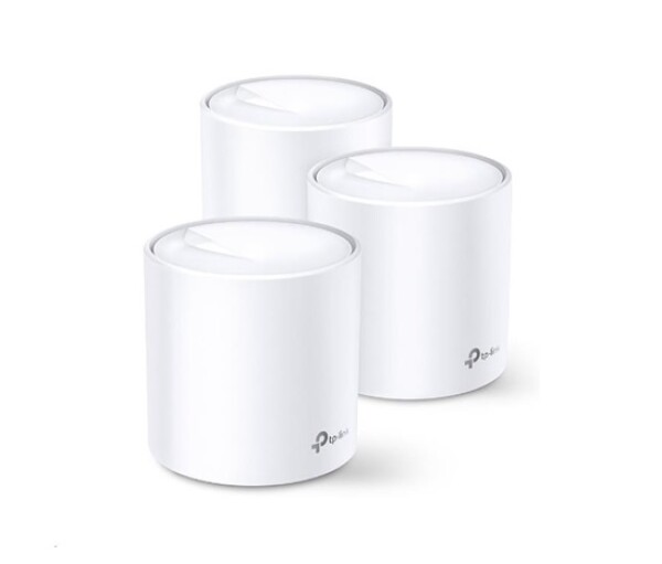 TP-Link Deco X20(3-pack) WiFi6 Mesh (AX1800, 2,4GHz/5GHz, 2xGbELAN/WAN) EDF_438467