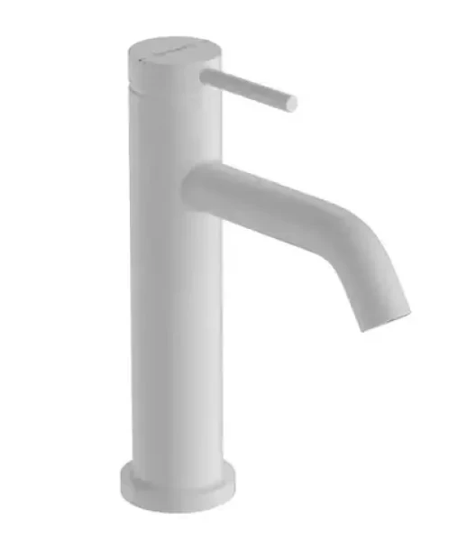 Hansgrohe Tecturis S - Umyvadlová baterie s výpustí | EcoSmart | matná bílá (73310700)