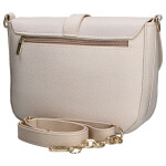 Moderní dámská koženková crossbody kabelka LB Lussia, béžová