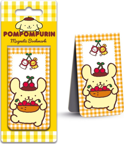 Pom Pom Purin záložka magnetická (Cherries) - Pyramid